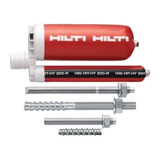 Sistema de anclaje químico con adhesivo Hilti HIT-HY 200 V3