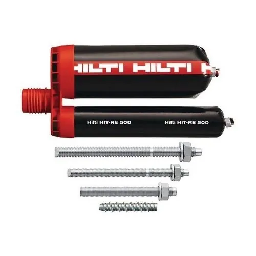 Sistema de anclaje químico con adhesivo Hilti HIT-RE 500 V3